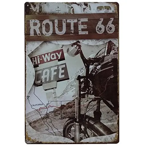 MARQUISE & LOREAN | Letnik kovinskih prometnih znakov 66 | Stensko znakov in Plakatov: Route 66